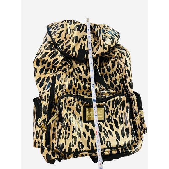 Betseyville Betsey Johnson Leopard Promt Backpack Bag 18” - Picture 3 of 12